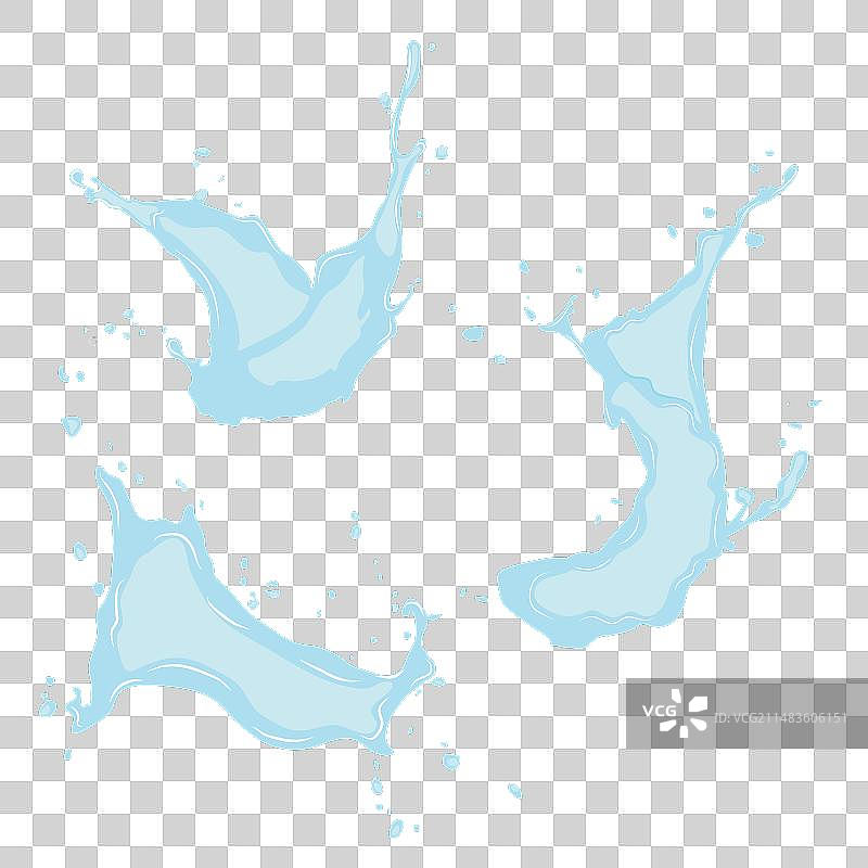 水花飞溅效果合集图片素材