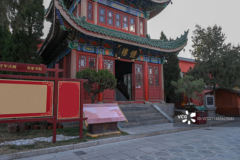 中国开封大相国寺景区建筑图片素材