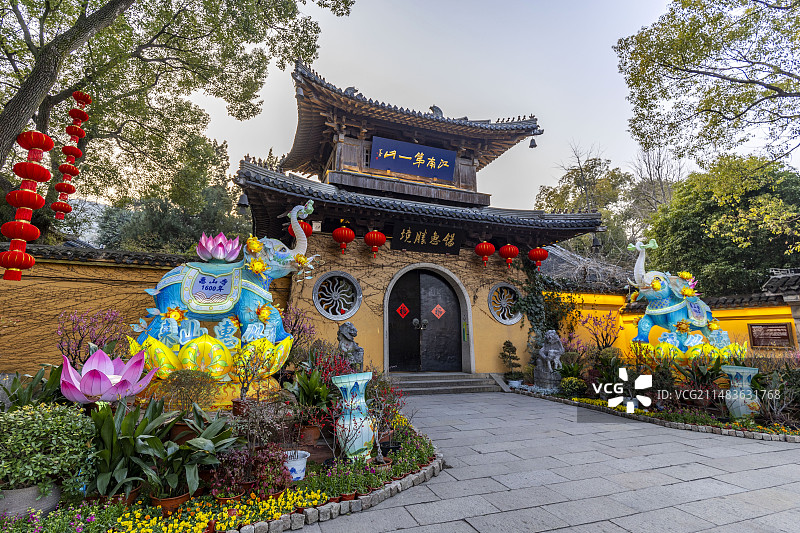 无锡惠山寺图片素材