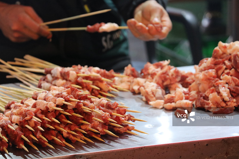 穿羊肉串图片素材