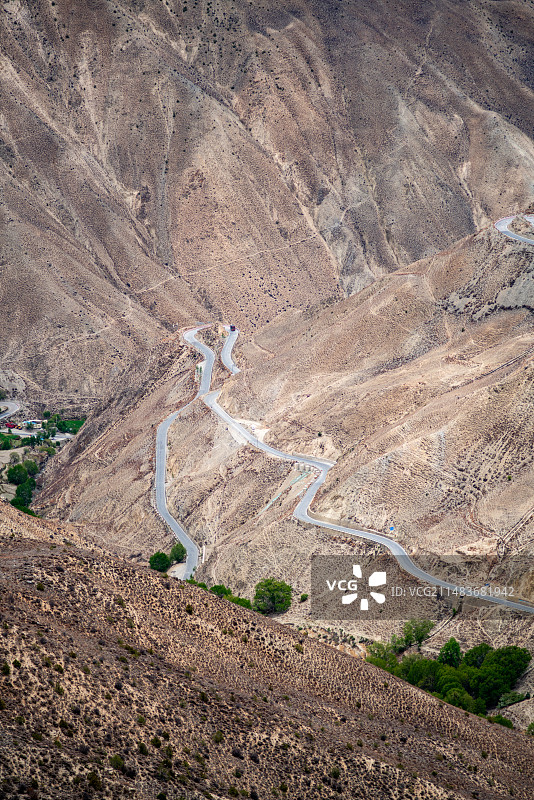 怒江大峡谷怒江72拐天路图片素材