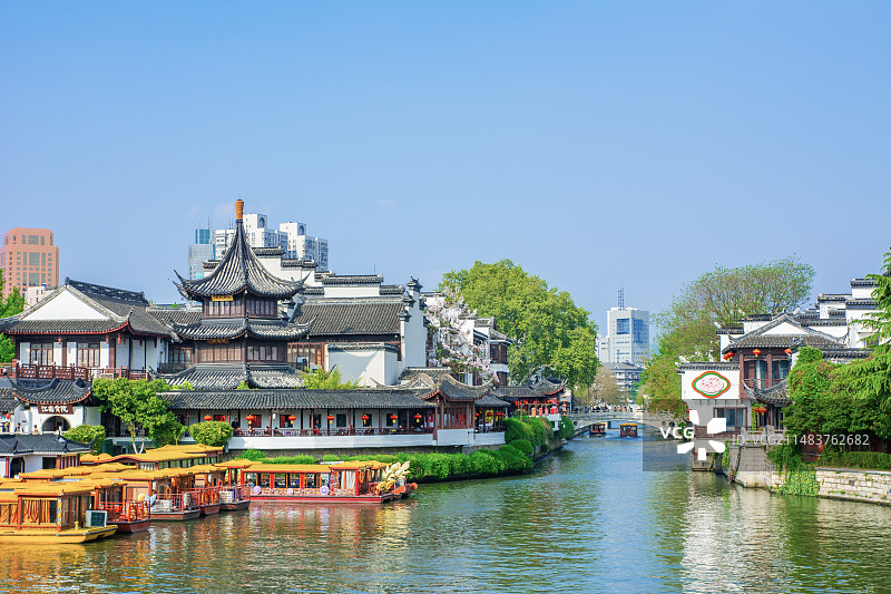 南京 江南贡院 秦淮河游船 南京旅游 南京风光 泮池 夫子庙景区 秦淮河 夫子庙秦淮风光带图片素材
