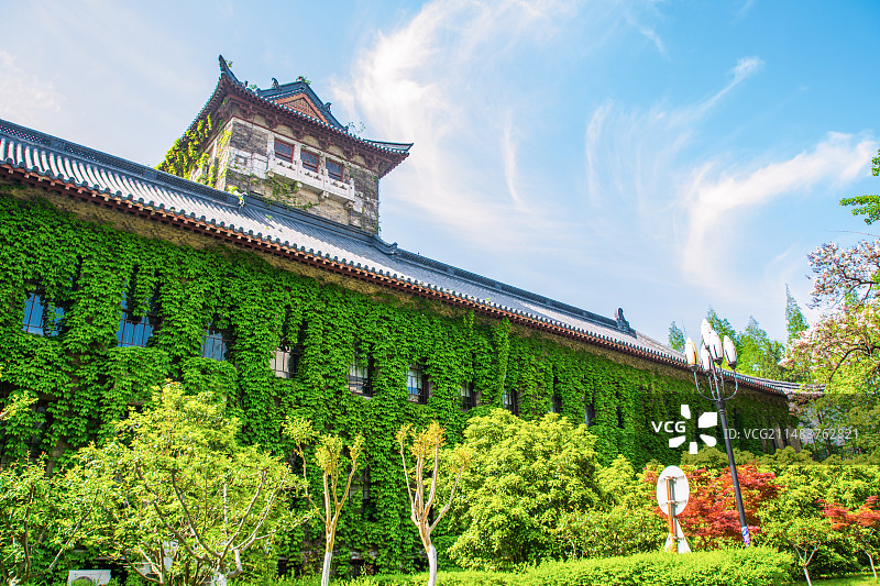 南京 南京大学鼓楼校区 南大 高校校园 南京风光 南京景点图片素材
