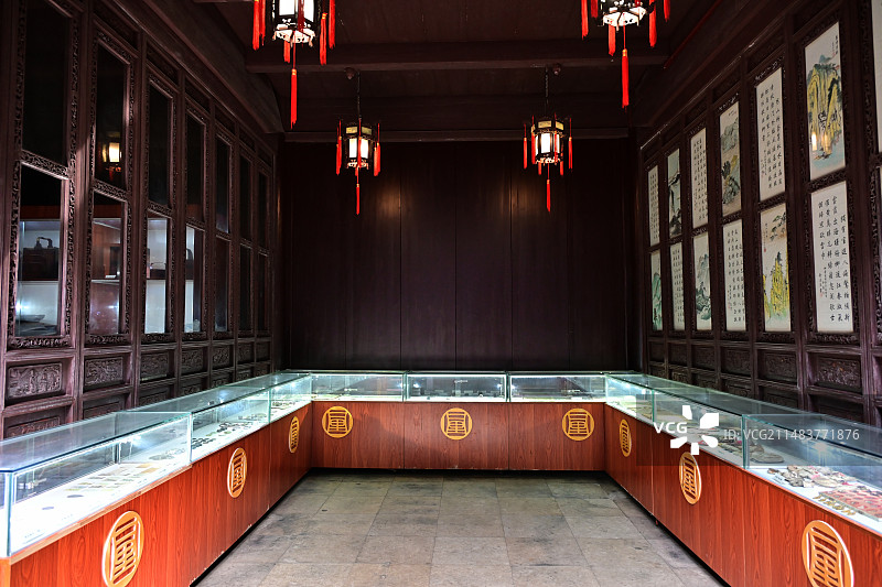 苏州同里古镇崇本堂（江南水乡婚俗馆）图片素材