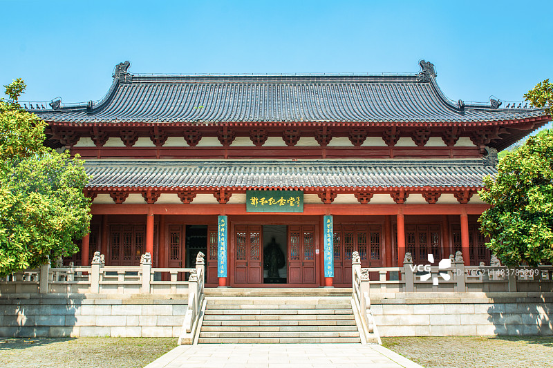 郑和纪念堂 南京 南京景点 南京风光 静海寺 南京静海寺纪念馆 历史文化景点图片素材