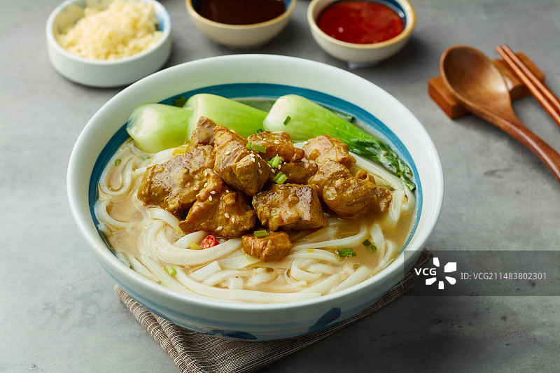 咖喱牛腩粿条图片素材