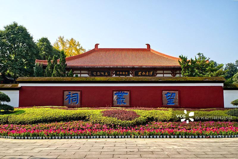 成都市郫县（郫都区）望丛寺图片素材