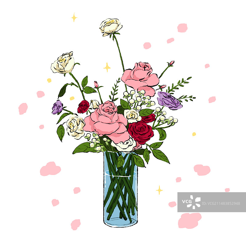 盛开的玫瑰图片素材