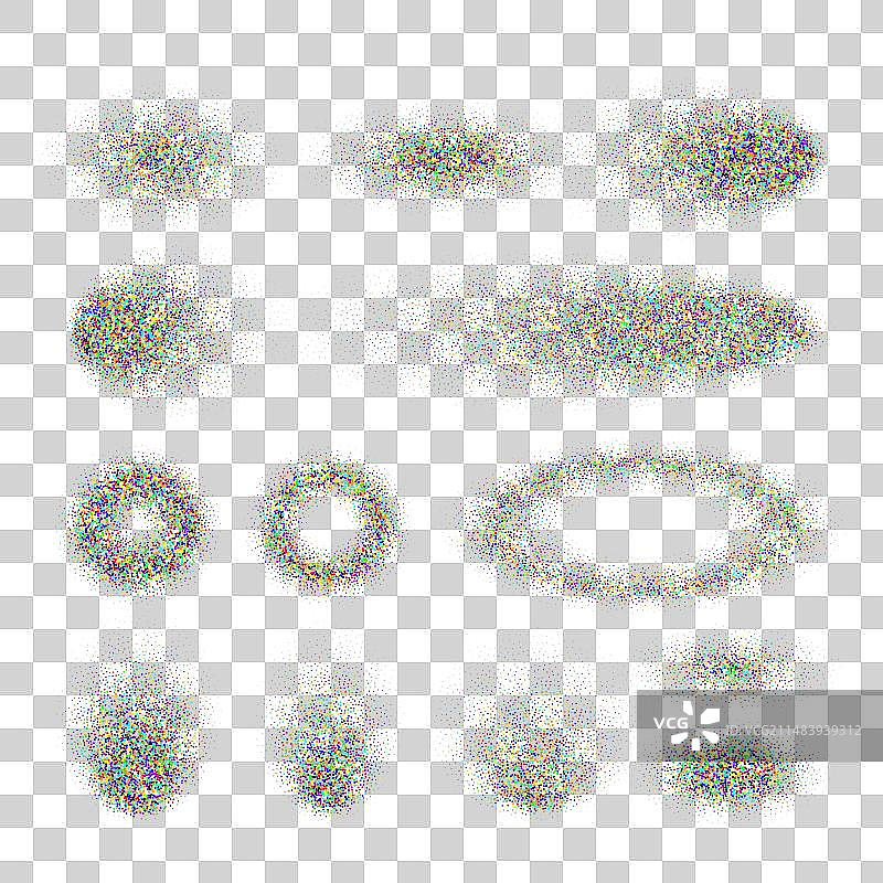 点画阴影点状设计元素图片素材