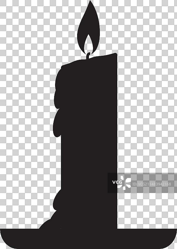 蜡烛图标图片素材