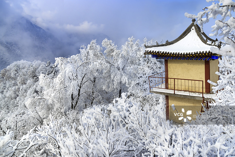 秦岭里的童话世界图片素材