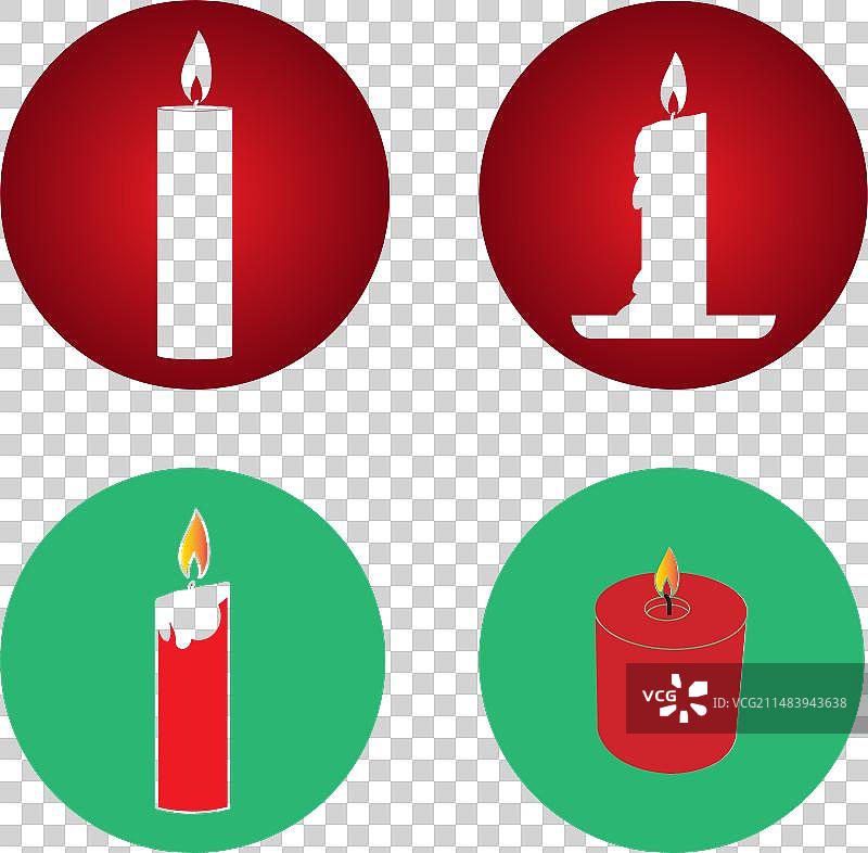 蜡烛图标图片素材