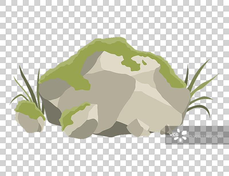 岩石山小巨石地貌图片素材