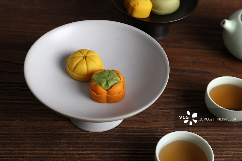 中国糕点北京小吃京八件婚礼小吃糕点素材图片图片素材