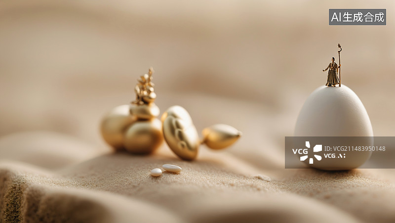 【AI数字艺术】微缩景观-诗意东方图片素材