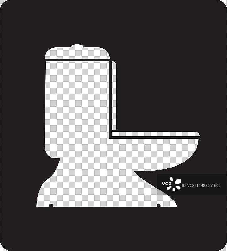 马桶座圈图标图片素材