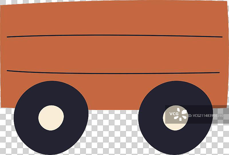 玩具木制手推车图片素材