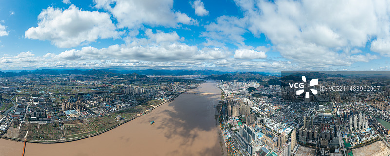 温州瑞安飞云江图片素材