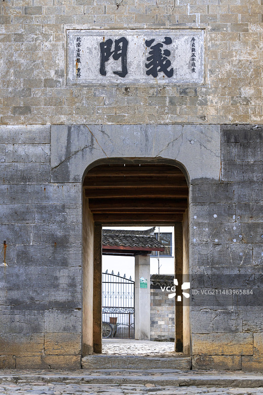 安徽省泾县桃花潭风景区桃潭西岸图片素材