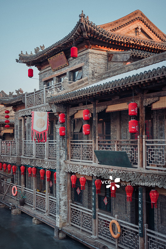 石家庄龙泉古镇图片素材