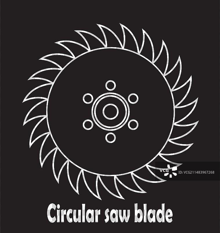 锯片图标图片素材