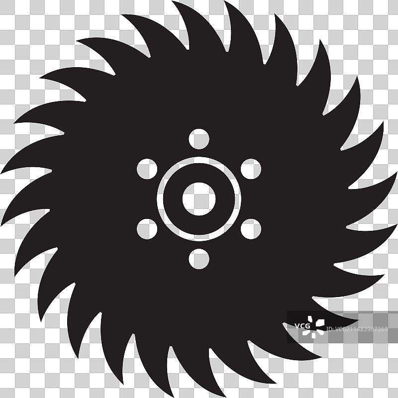 锯片图标图片素材