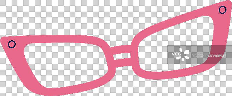 复古眼镜配饰图片素材