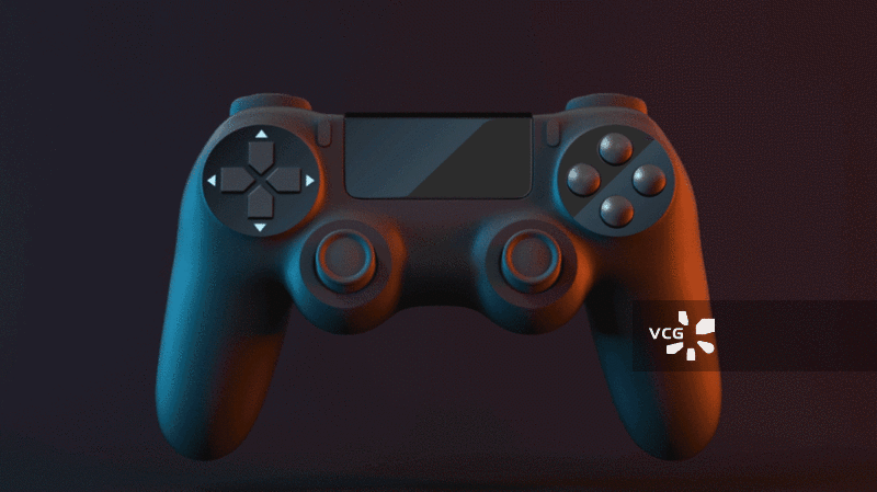 游戏手柄显示准备开始3D渲染图片素材