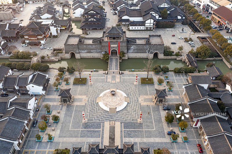 中国春秋淹城旅游区广场图片素材