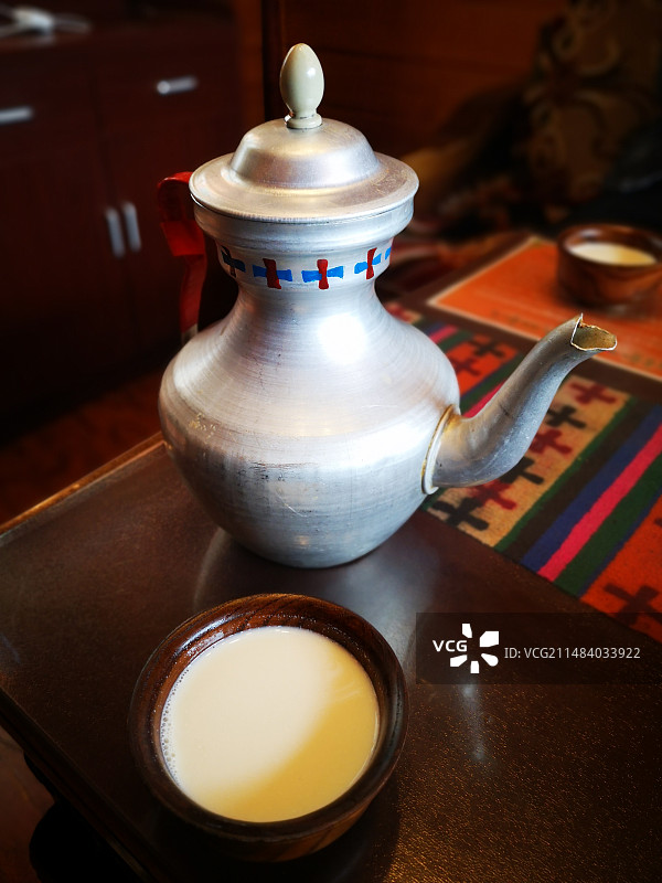 青稞奶茶图片素材