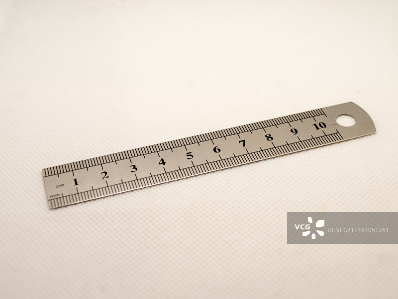 钢板尺，刻度，度量概念图片素材