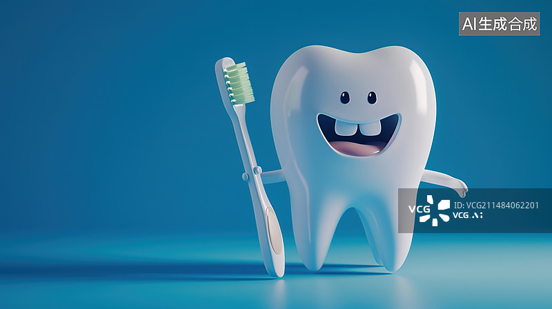 【AI数字艺术】牙齿模型图片素材