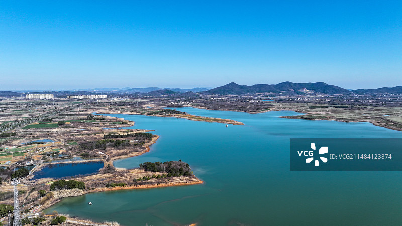 南京的喀纳斯——中山湖图片素材