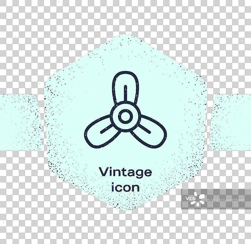 船用螺旋桨涡轮机图标banner图片素材