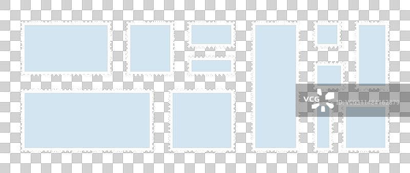 邮票套装邮票边框图片素材