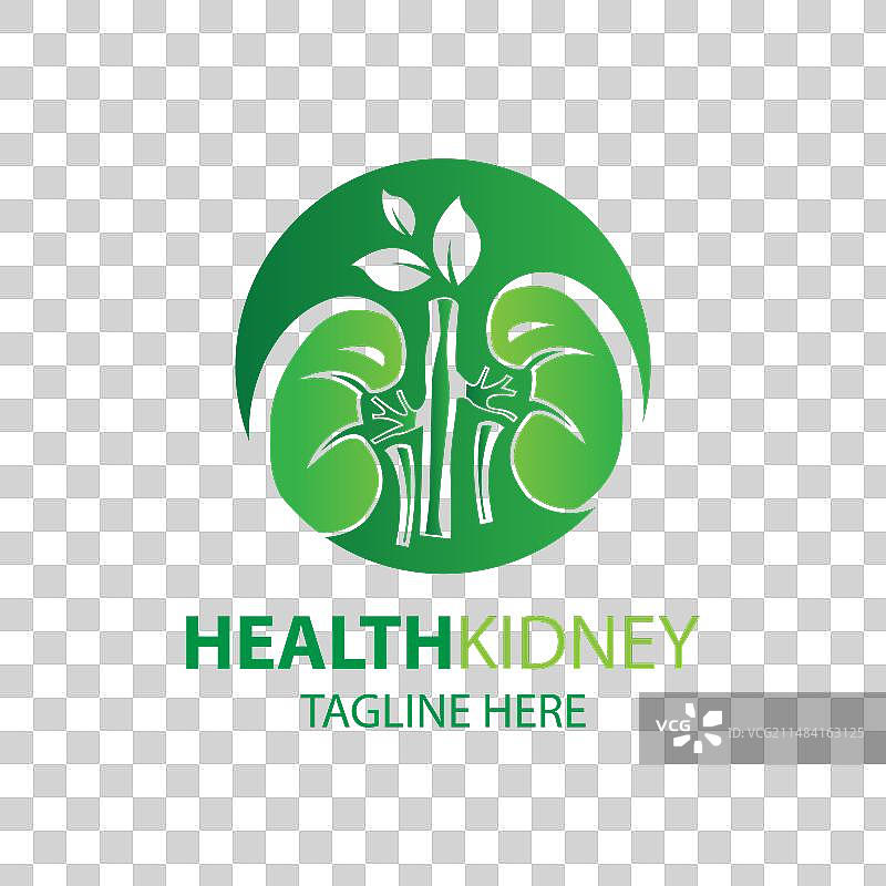肾脏健康Logo设计模板图片素材