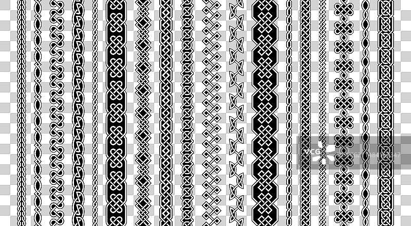 凯尔特无缝边框复古边框相框图片素材