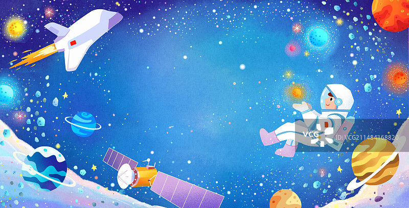 世界航天日图片素材