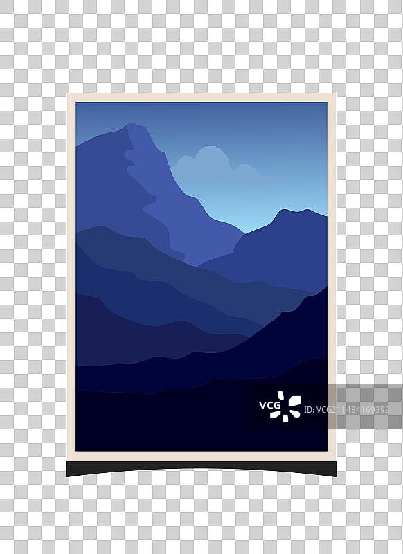 抽象山画抽象背景图片素材