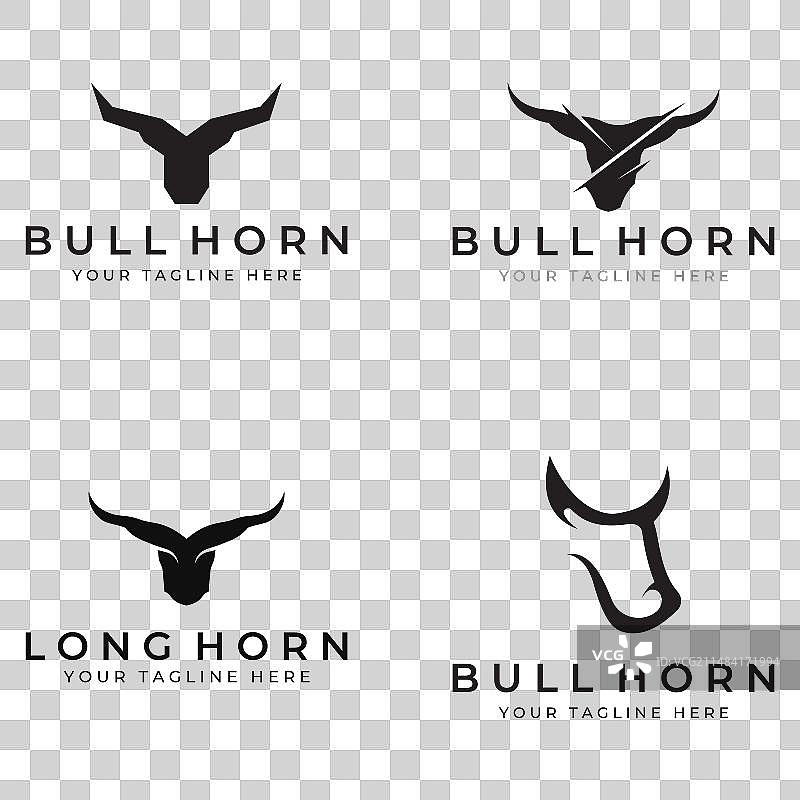 使用模板设计的牛头角标志图片素材