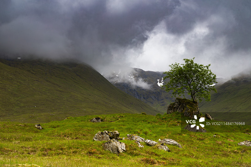 苏格兰高地风光图片素材