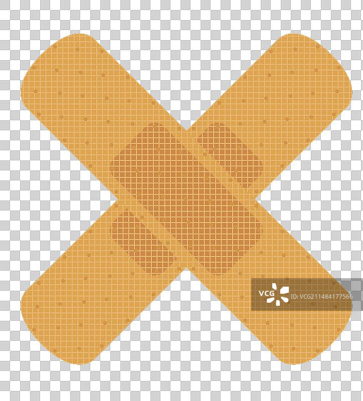 用于密封伤口的医用膏药图片素材