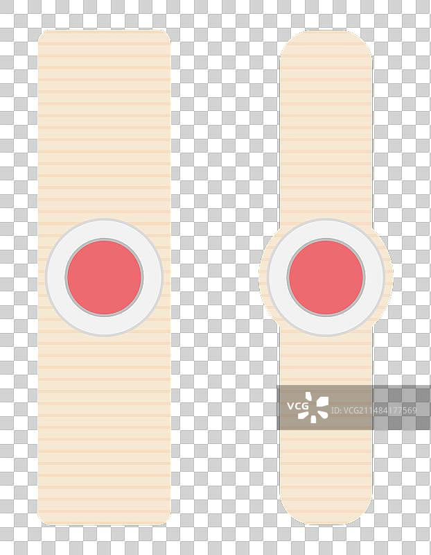 用于密封伤口的医用膏药图片素材