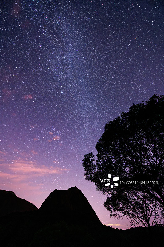 马法特冰斗，锡门德夫峰，留尼汪岛，法国图片素材