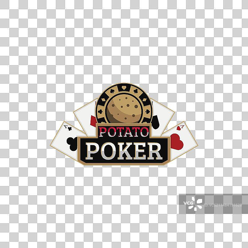 土豆扑克标志图片图片素材