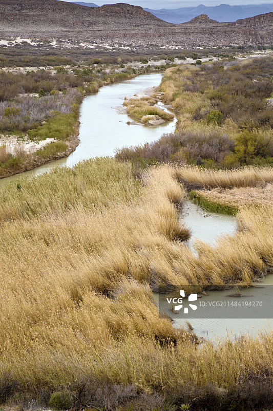 美国德克萨斯州的格兰德河图片素材