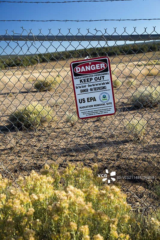 美国废弃的铀矿图片素材