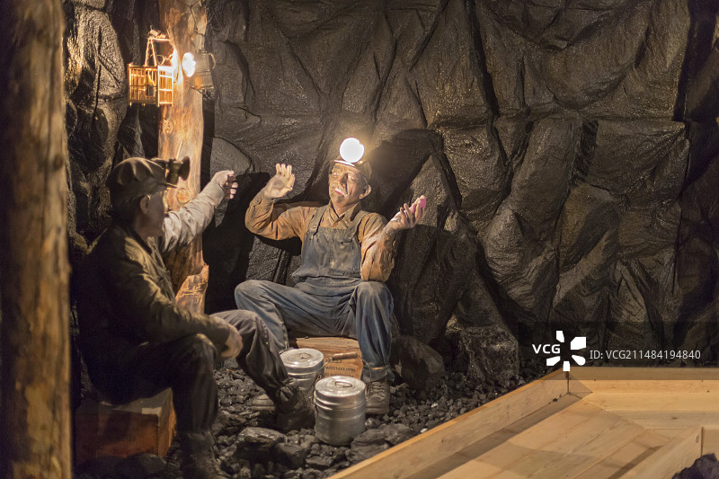 美国利德维尔国家矿业名人堂图片素材