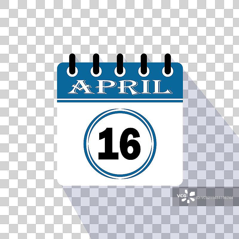 4月16日图标图片素材