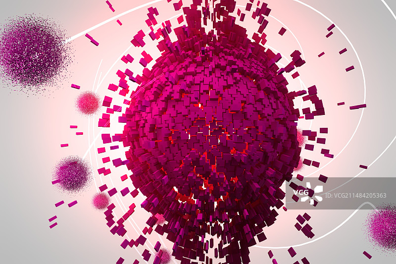 宇宙大爆炸插图图片素材